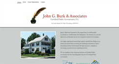 Desktop Screenshot of johngburkandassociates.com